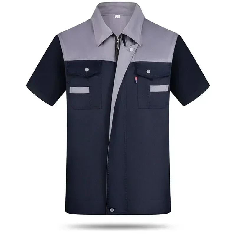 Woodworking Overalls - Erkek Kadın Kısa Kollu İş Ceketi