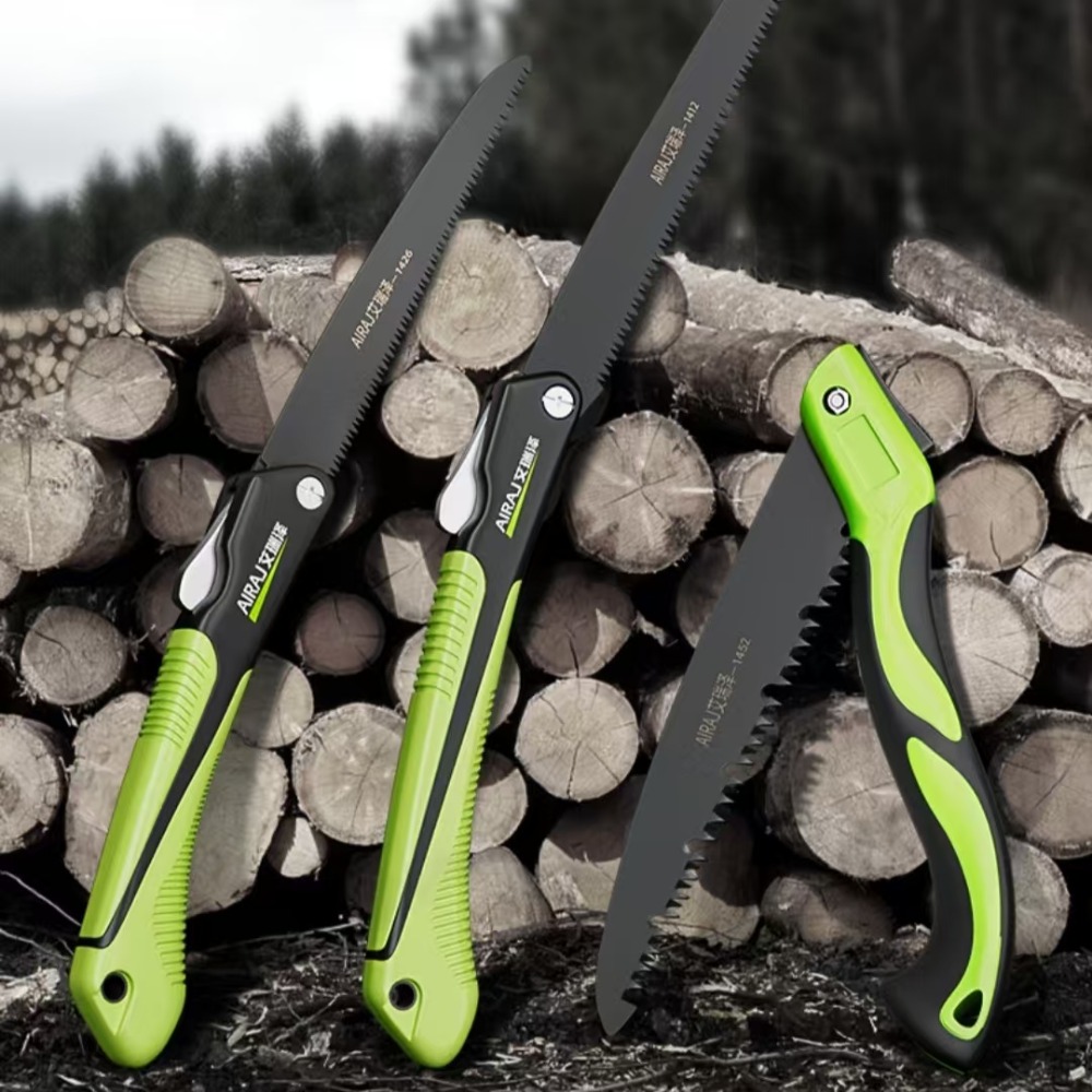 Woodworking Hand Saw - Katlanır El Testeresi SK7 Çelik, Taşınabilir