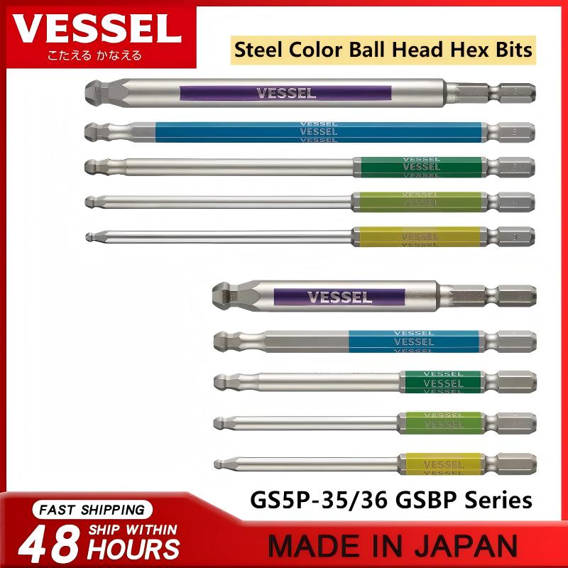 Woodworking Japan - VESSEL JIS GSBP Serisi Uç Seti