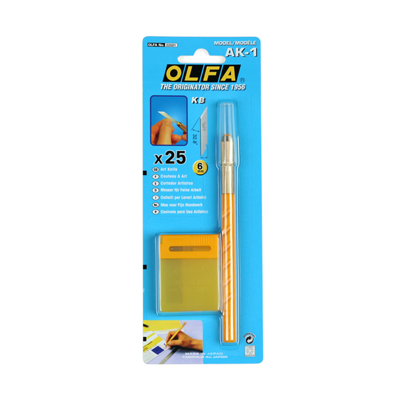 Woodworking Japan - JAPONYA'DA ÜRETİLMİŞTİR OLFA Standart Sanat Kalemi