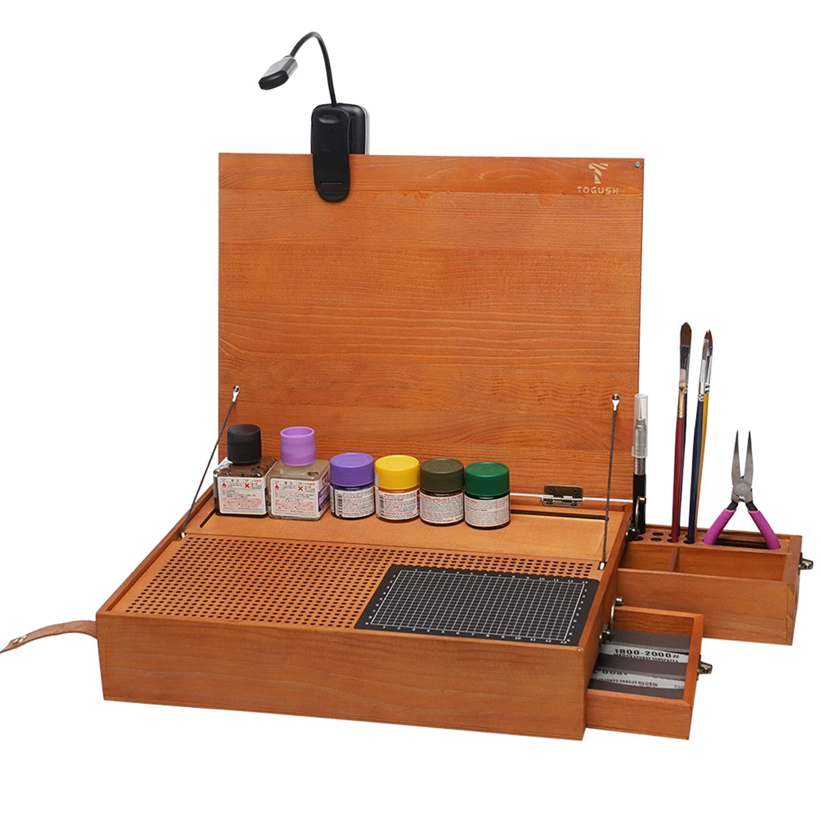 Woodworking Plan - Model Yapımı için Hobi Çalışma Masası,