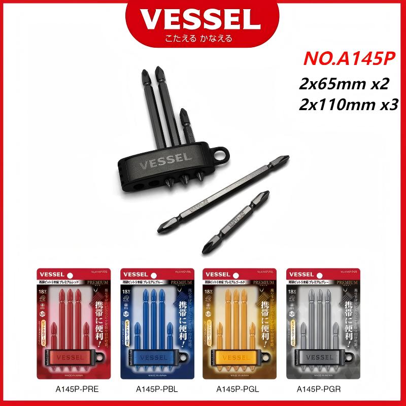 Woodworking Japan - VESSEL A145P-PGR/PBL/PGR/PRE Japan Tools - Sınırlı