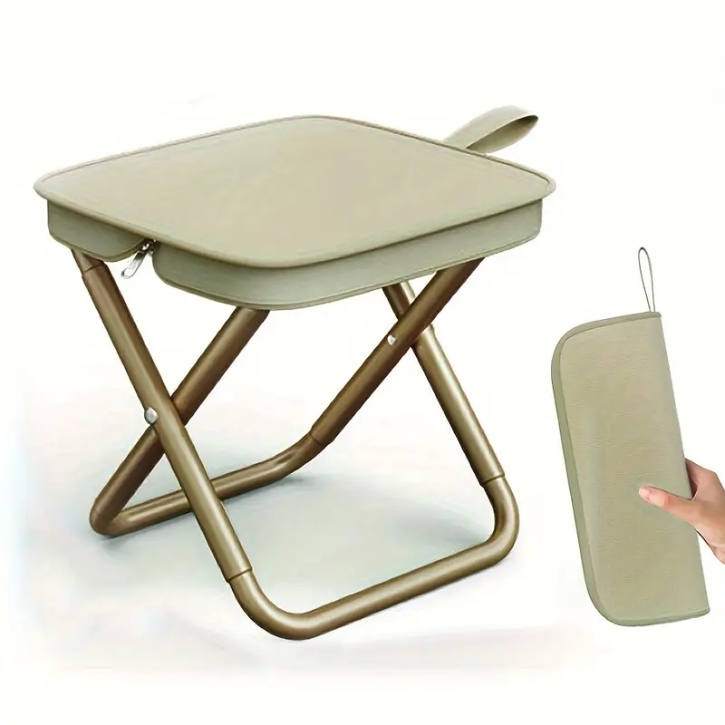 Woodworking Outdoor Furniture - Açık katlanır kalem kutusu küçük tabure