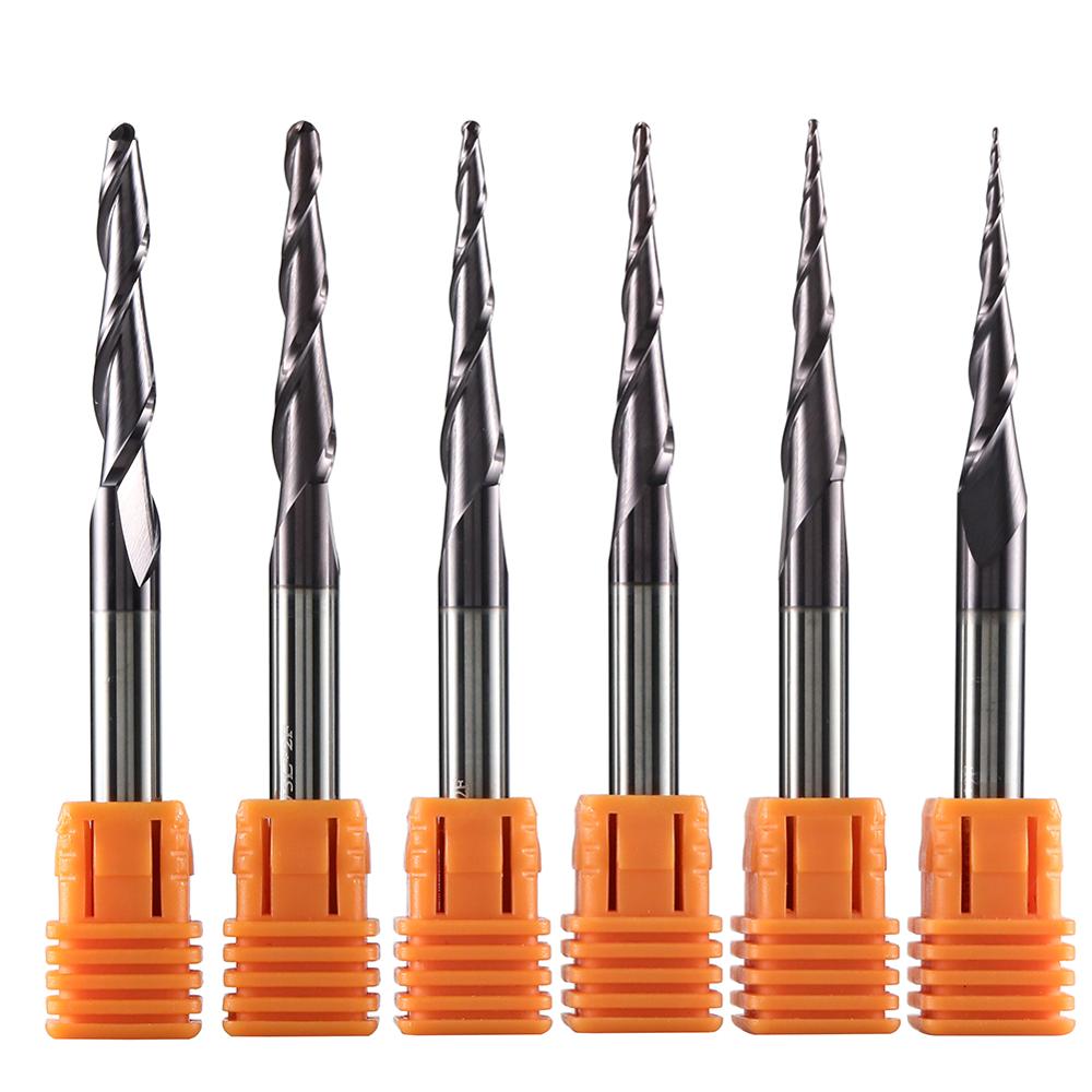 Woodworking Nc - 1 adet Katı Karbür Kaplamalı Konik
