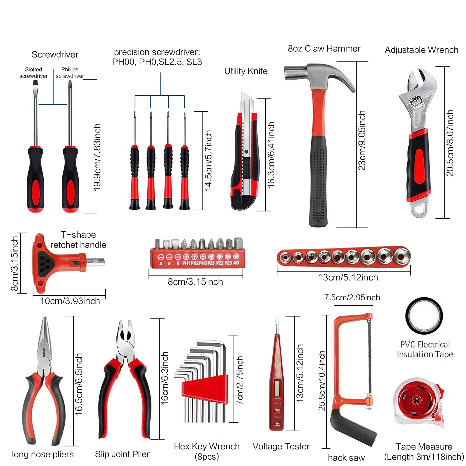 39/45 adet donanım ev el aleti - Woodworking Hand Saw incelemesi ve fiyatı
