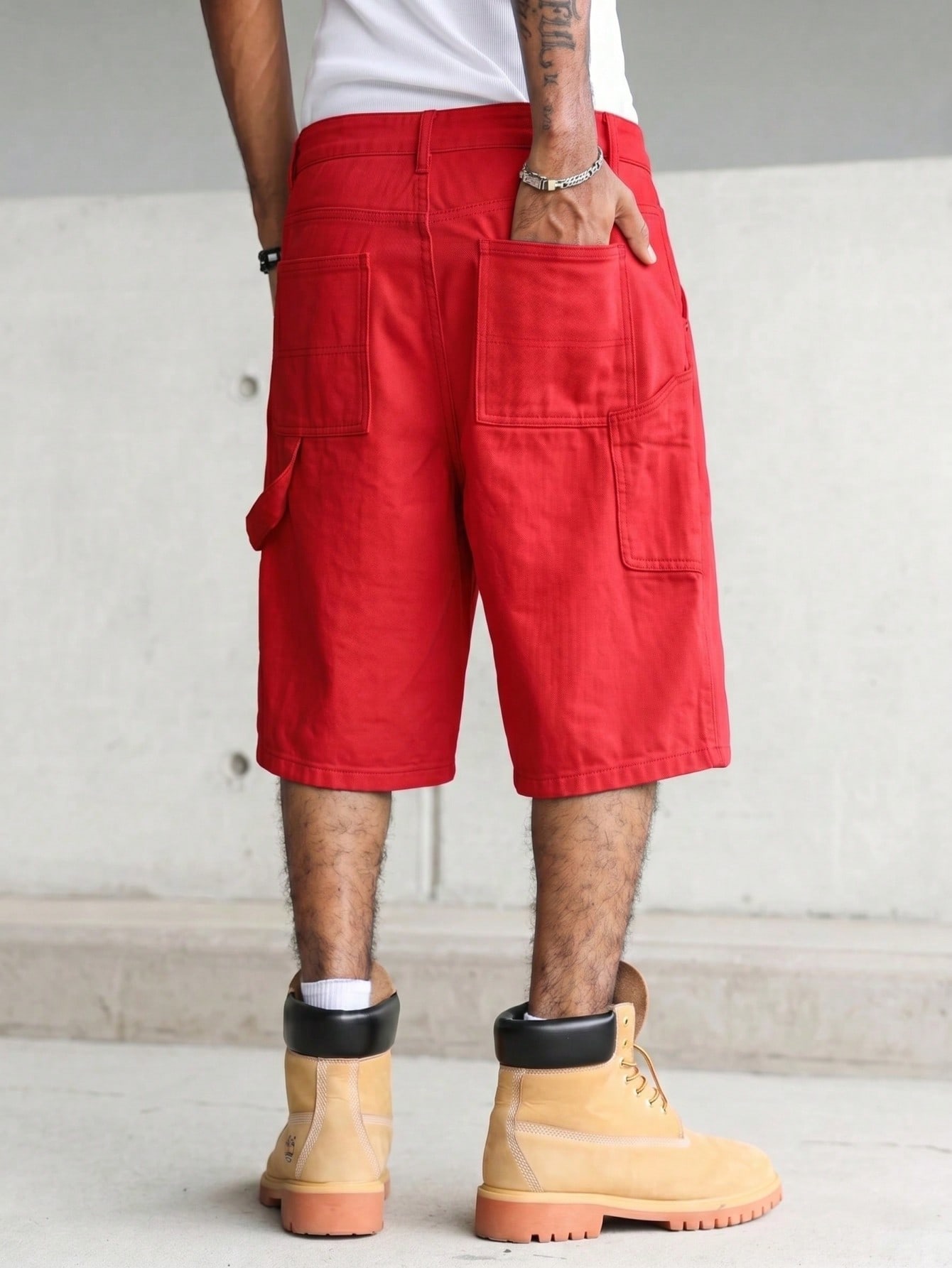 Erkek Düz Parlak Kırmızı Maran - Woodworking Overalls incelemesi ve fiyatı