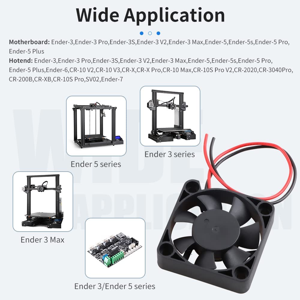 2 adet Creality Orijinal 4010  - Creality Printer Ender 3 incelemesi ve fiyatı