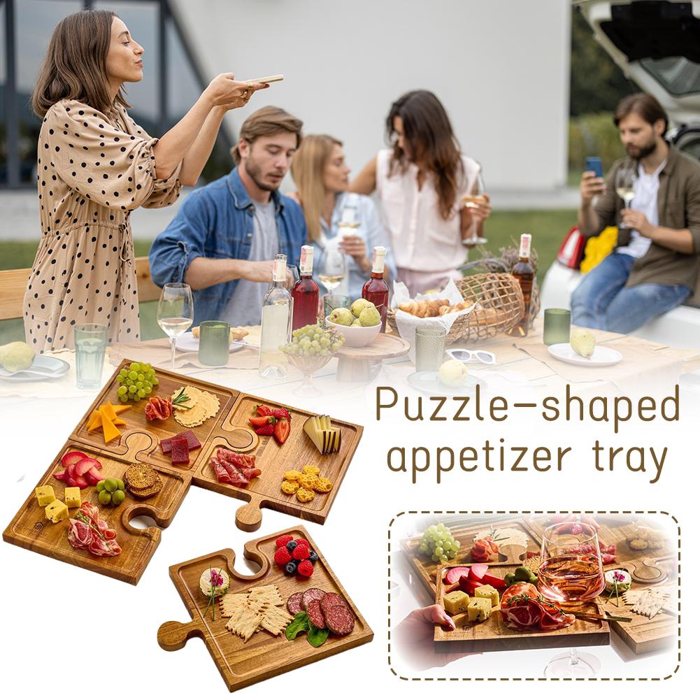 Ahşap Bulmaca Şeklinde Meze Ta - Woodworking Plan incelemesi ve fiyatı