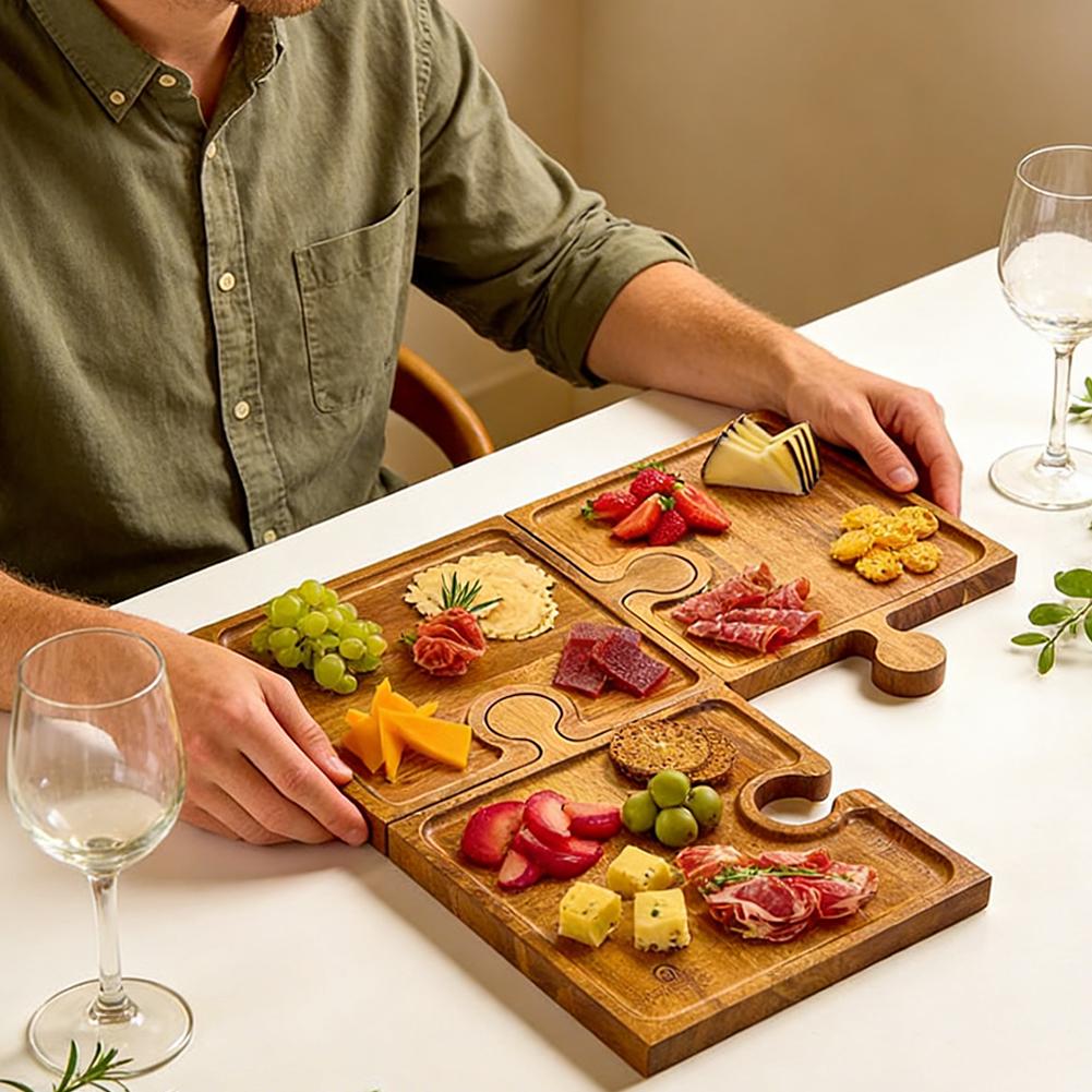 Ahşap Bulmaca Şeklinde Meze Ta - Woodworking Plan incelemesi ve fiyatı