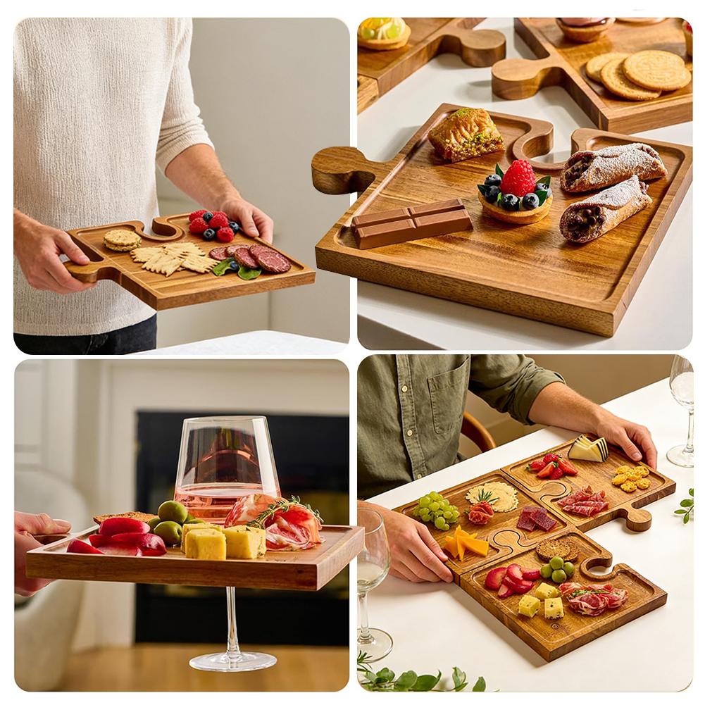 Ahşap Bulmaca Şeklinde Meze Ta - Woodworking Plan incelemesi ve fiyatı