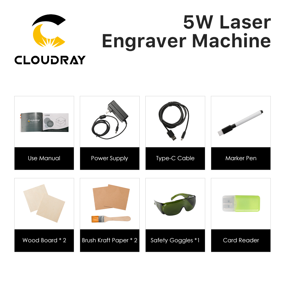 Cloudray Lazer Gravür Makinesi - Woodworking Classes incelemesi ve fiyatı