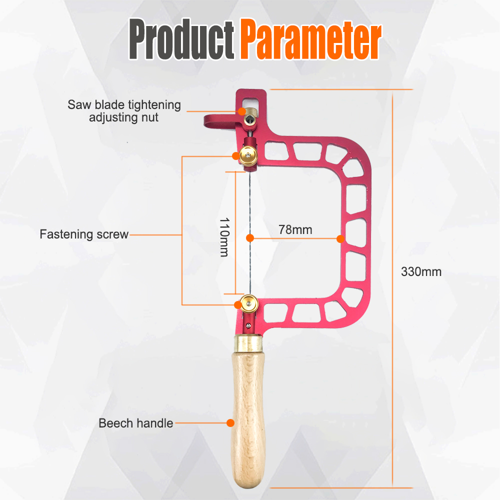 Yay Şeklinde Testere, Tek Tel  - Woodworking Hand Saw incelemesi ve fiyatı